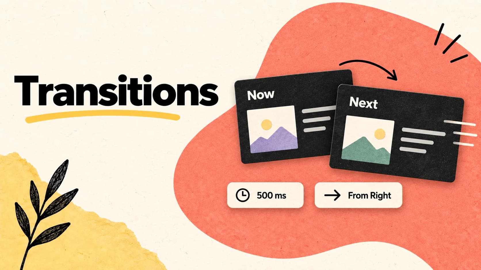 Transitions — LlamaPresenter guide